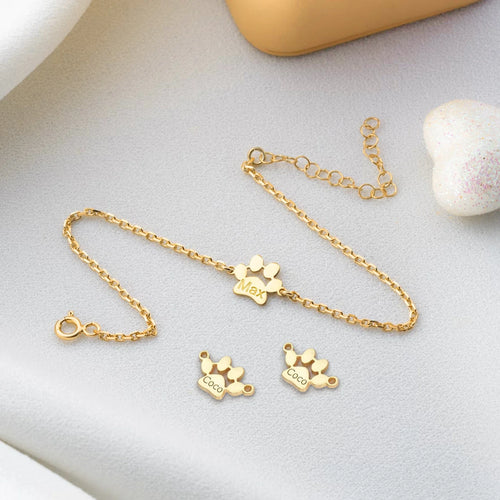 [Coming Soon!] Engravable Paw Charm