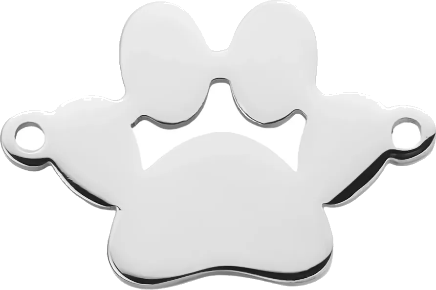 [Coming Soon!] Engravable Paw Charm