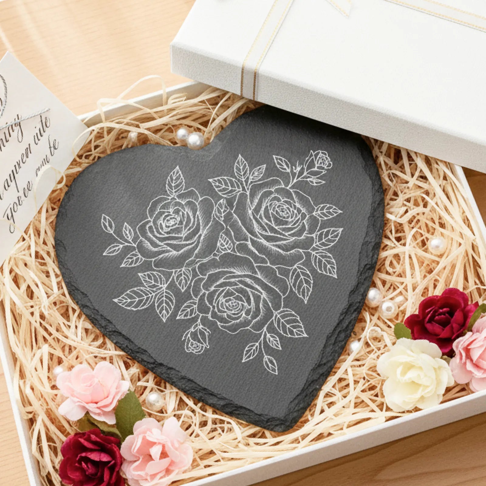Design Your Own - Artisan Slate Coaster