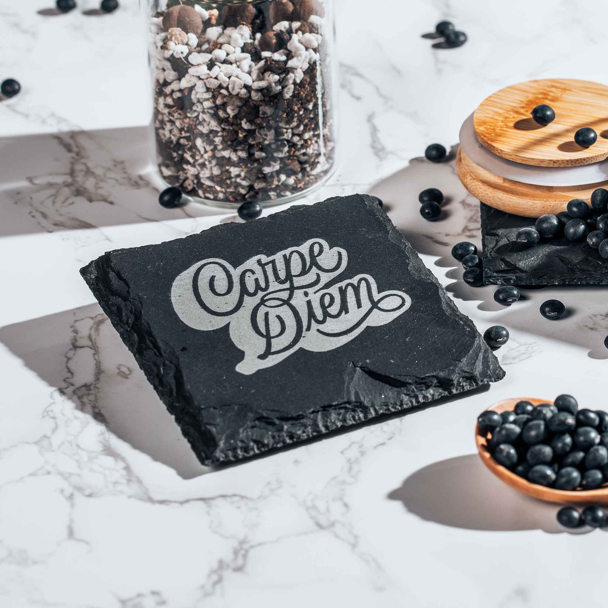 Design Your Own - Artisan Slate Coaster