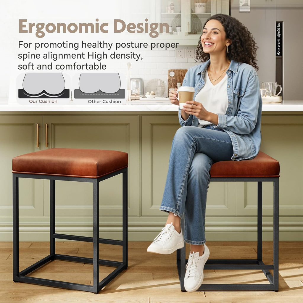 Modern Counter Stools – Set of 2