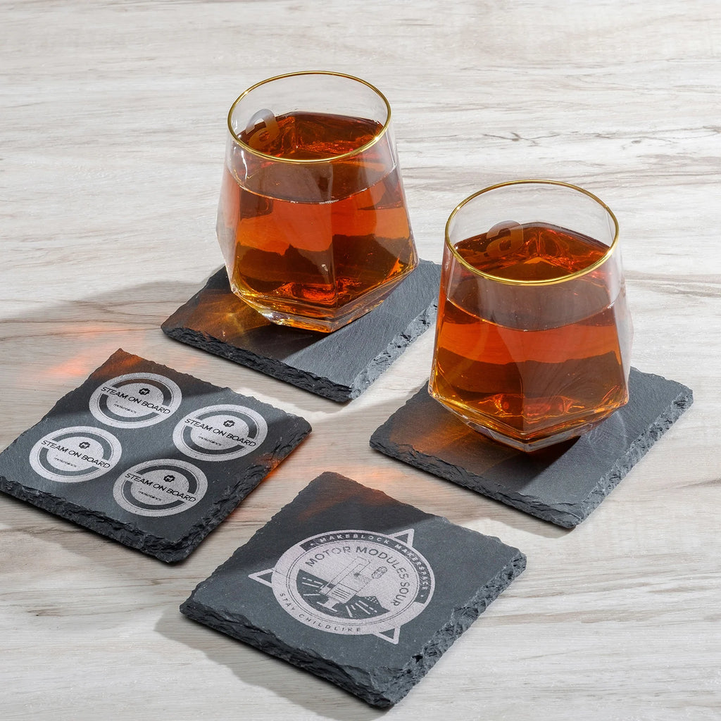 Design Your Own - Artisan Slate Coaster