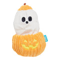 Eek-A-Boo Pumpkin Plush Dog Toy, Multicolor, for Dogs of All Sizes