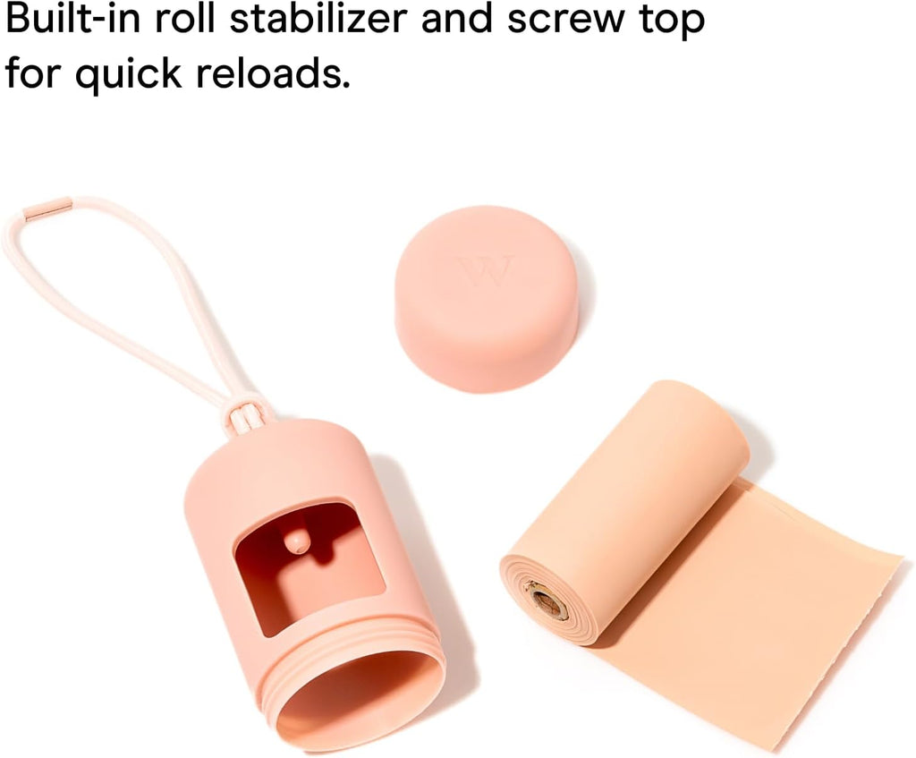    Everyday Dog Waste Bag Holder – Blush