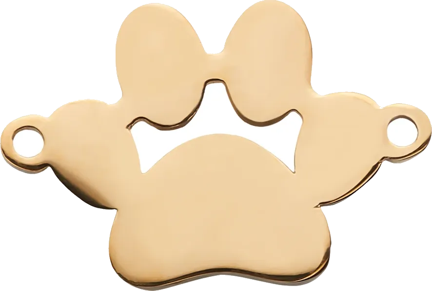 [Coming Soon!] Engravable Paw Charm