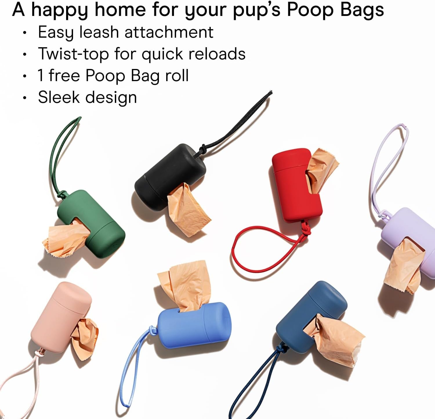     Everyday Dog Waste Bag Holder – Blush